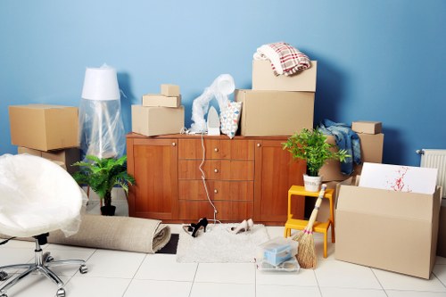 Commercial removal truck hire for an office move in South Kensington