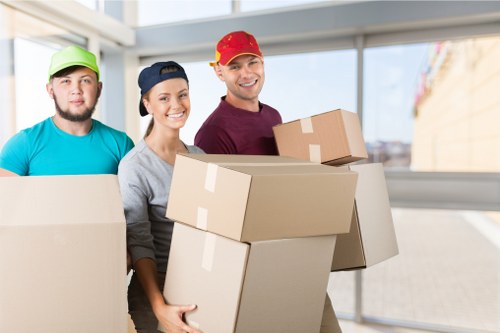 Careful moving service near South Kensington properties
