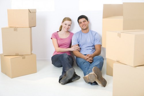 South Kensington removals service moving household items