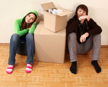 Commercial moving team planning a relocation in South Kensington