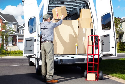 Local team handling sofa pick-up in South Kensington